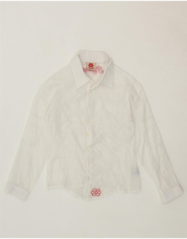 GURU Boys Graphic See Through Shirt 5-6 Years White Cotton Vintage Guru and Second-Hand Guru from Messina Hembry 