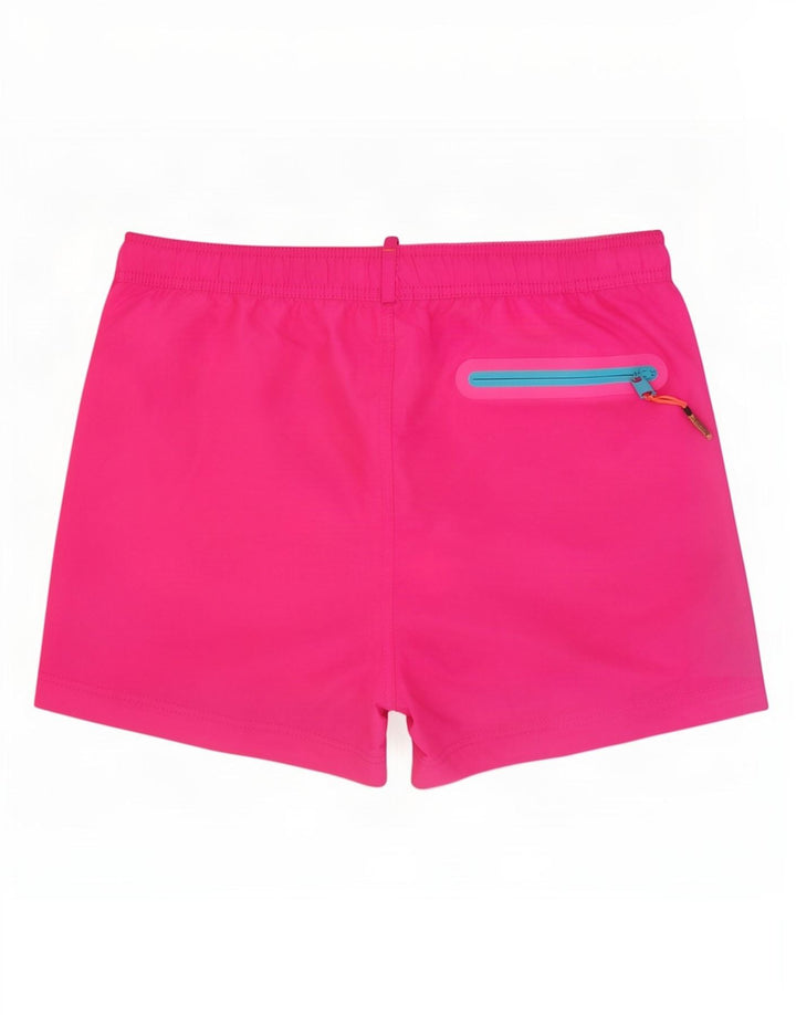 Shorts de natação masculino Superdry XL rosa Colourblock poliéster