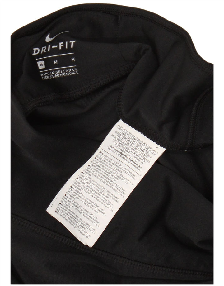 Leggings Nike Dri Fit Capri UK 12 Médio Preto Poliéster