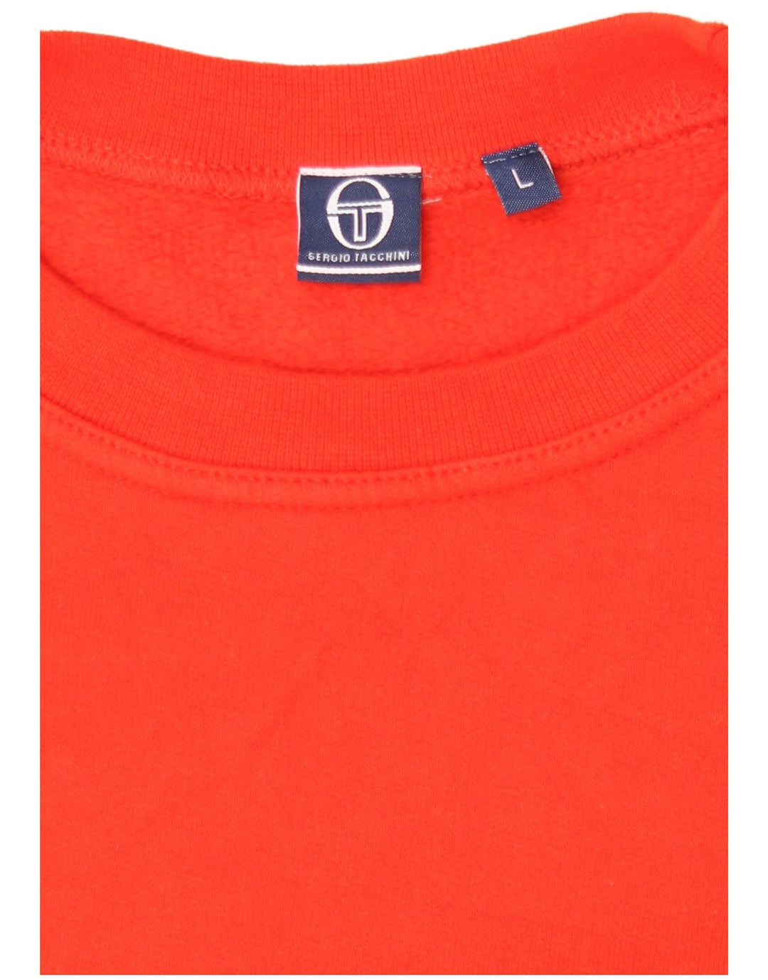 Sergio Tacchini moletom masculino jumper grande laranja