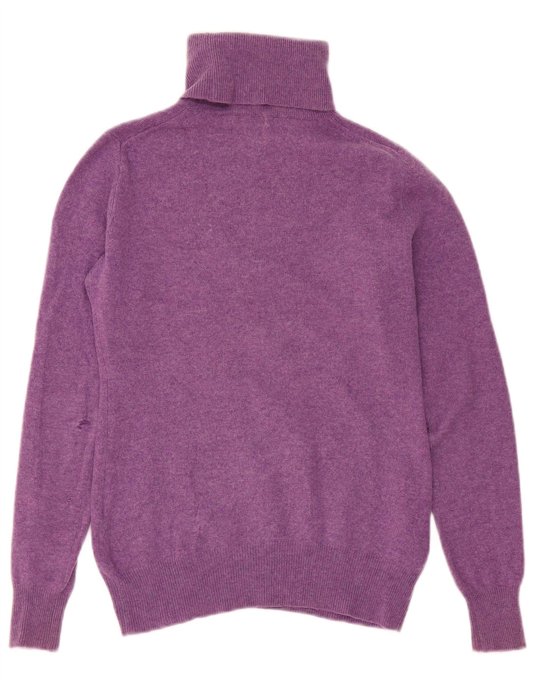 Suéter feminino Joyful com gola redonda Reino Unido 14 grande roxo