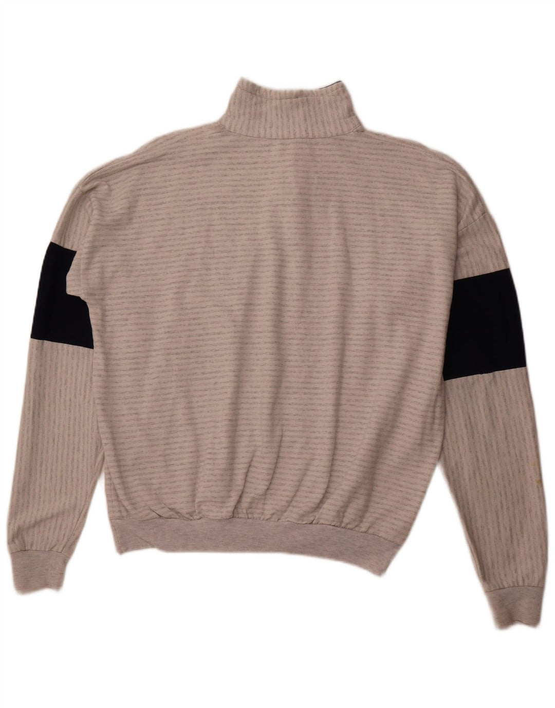 MAGIC Mens San Francisco Graphic Moletom Jumper Grande Listrado Cinza