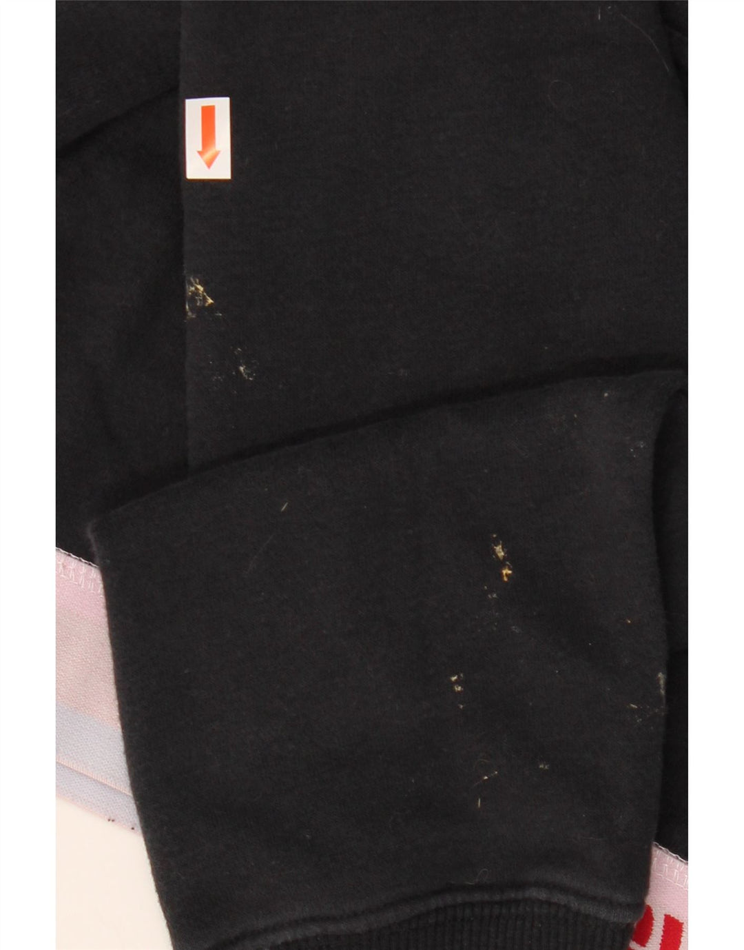 Suéter com capuz estampado feminino LEVI'S 11-12 anos preto colorblock