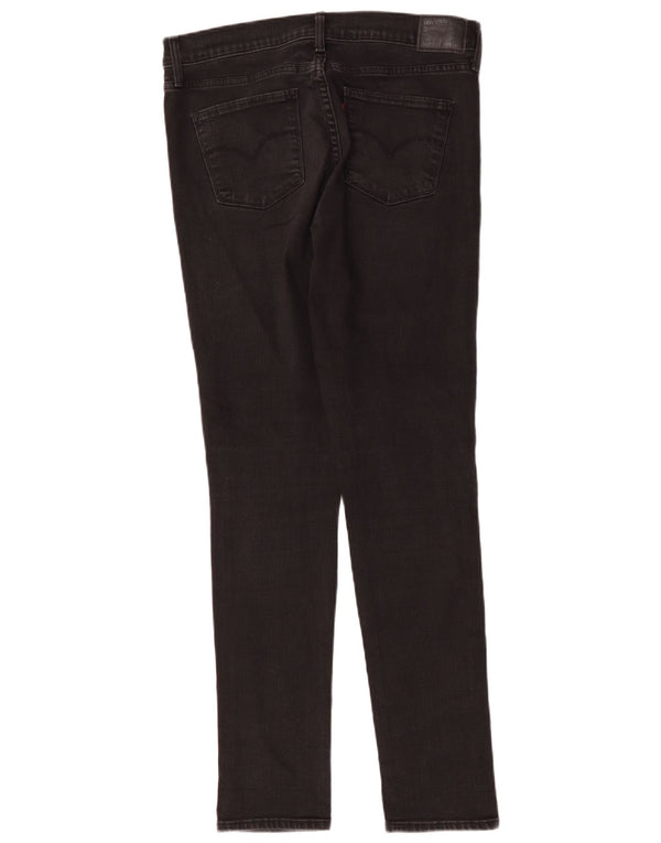 Jeans Slim Feminino Levi's W34 L31 Cinza