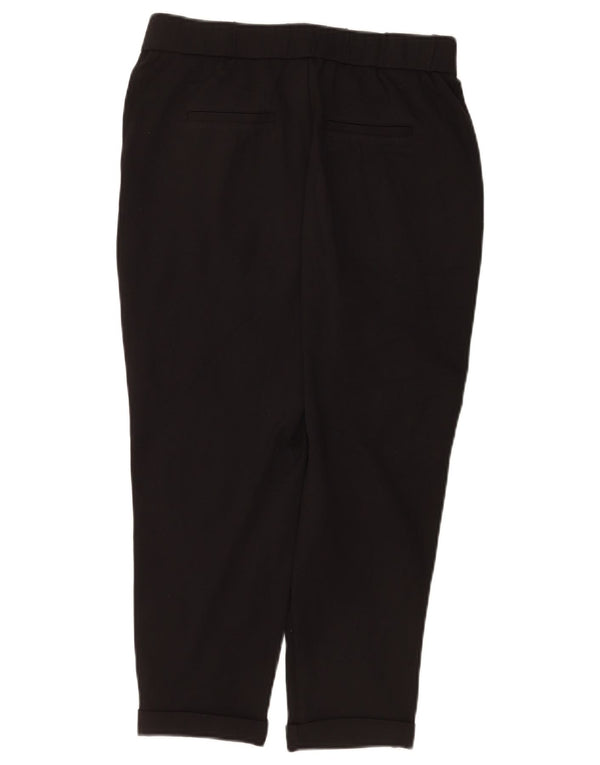 Calça Capri Cônica Feminina Benetton W30 L22 Preta