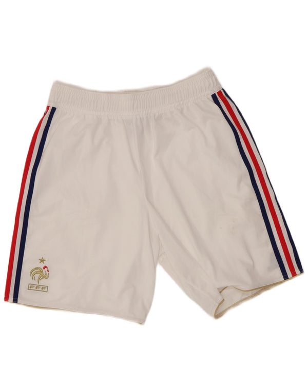 Adidas Mens Federation Française De Rugby Sport Shorts Médio Branco