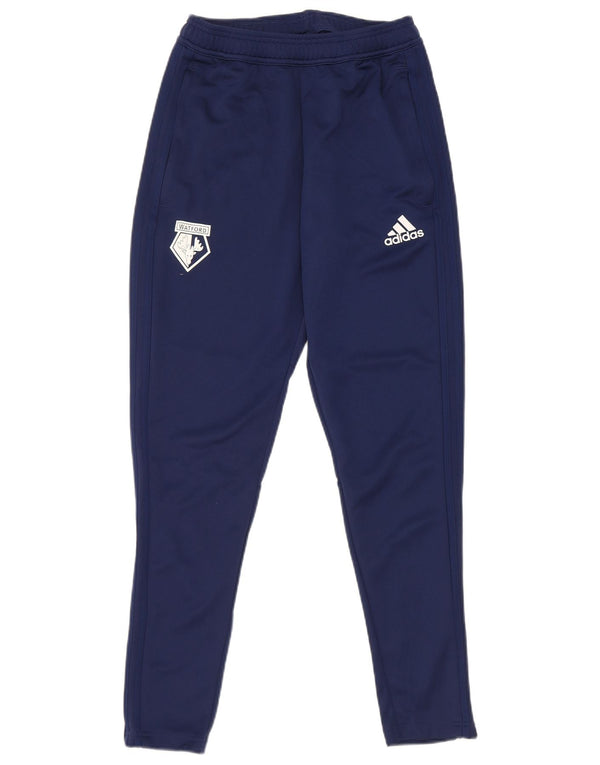 Adidas Masculino Watford F.C. Calça Fato de Treino Pequeno Poliéster Azul Marinho