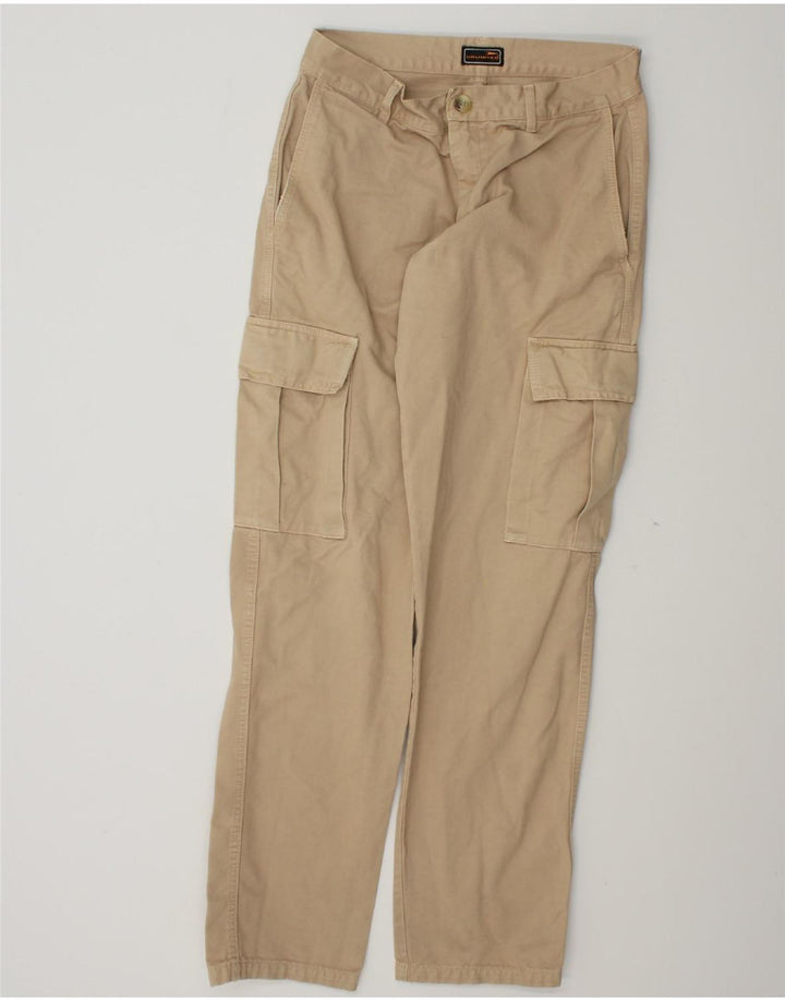 UNLIMITED Mens Slim Cargo Trousers W32 L32 Beige Cotton Vintage Unlimited and Second-Hand Unlimited from Messina Hembry 