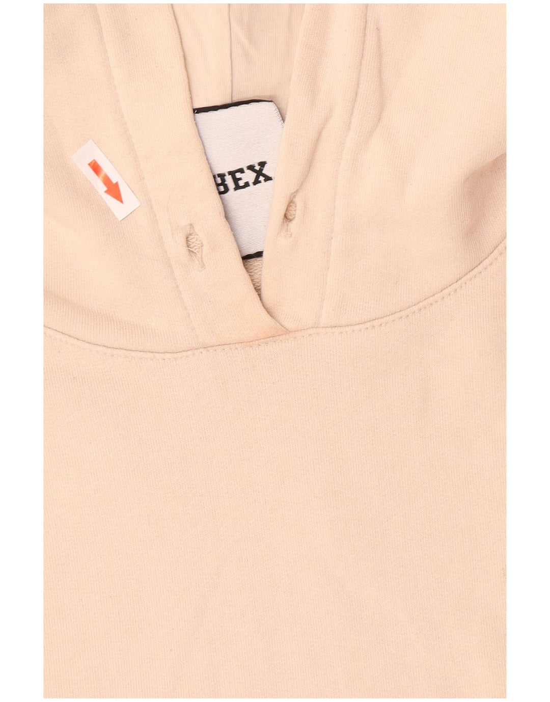 Jumper com capuz gráfico masculino Pyrex XL algodão bege