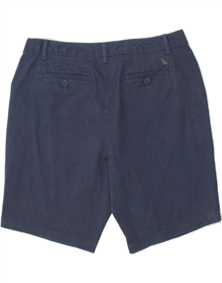 EDDIE BAUER Womens Legendwash Bermuda Shorts US 14 XL W36 Blue Cotton Vintage Eddie Bauer and Second-Hand Eddie Bauer from Messina Hembry 