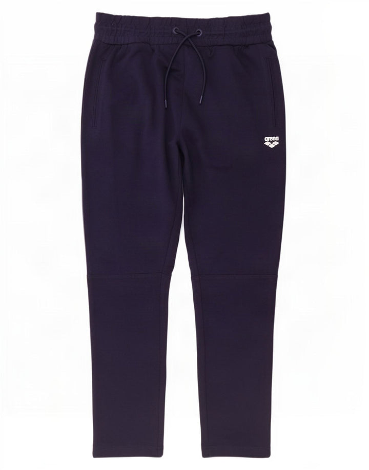 Calça de treino masculina Arena algodão azul marinho médio