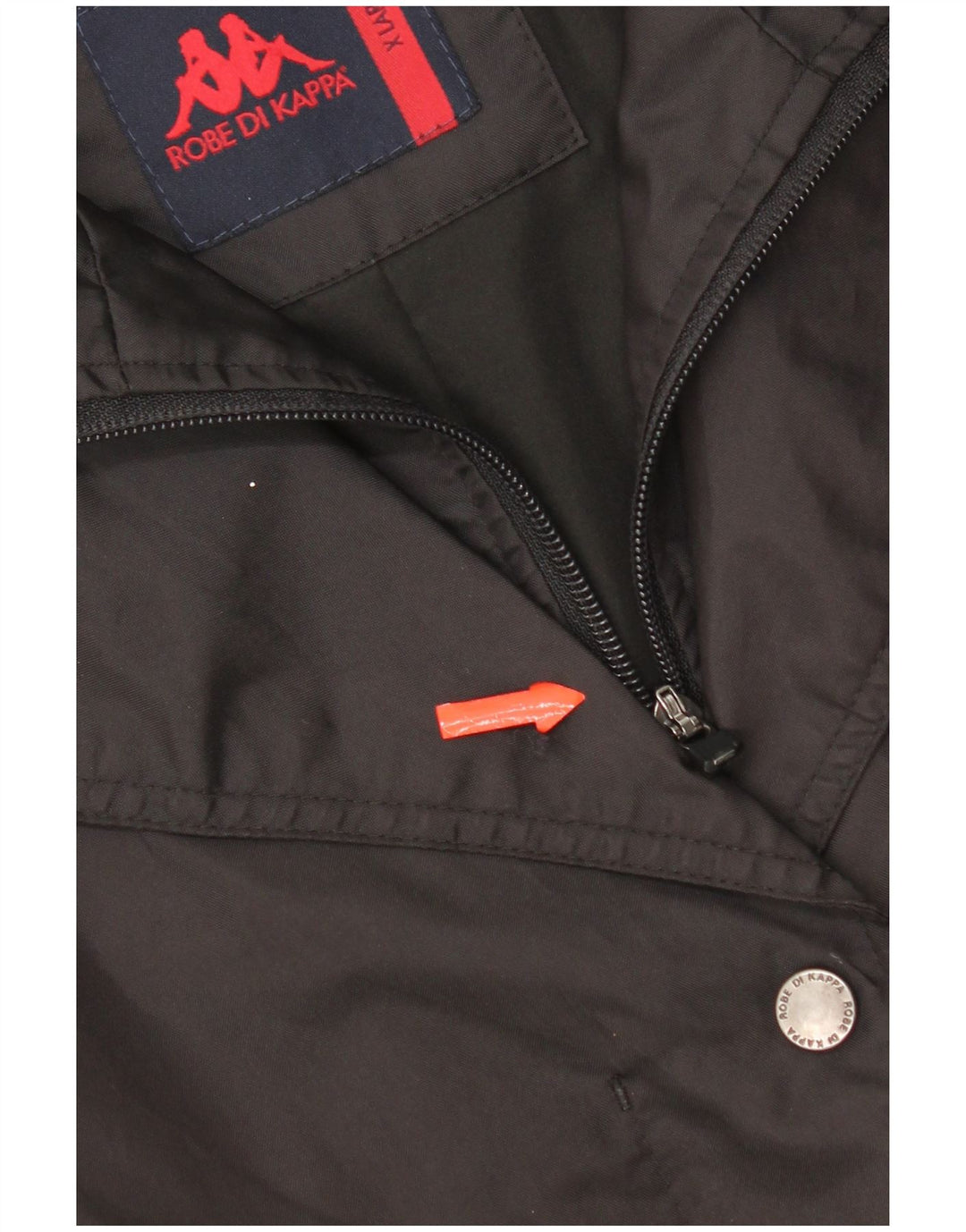 Sobretudo feminino Kappa UK 18 XL poliéster preto