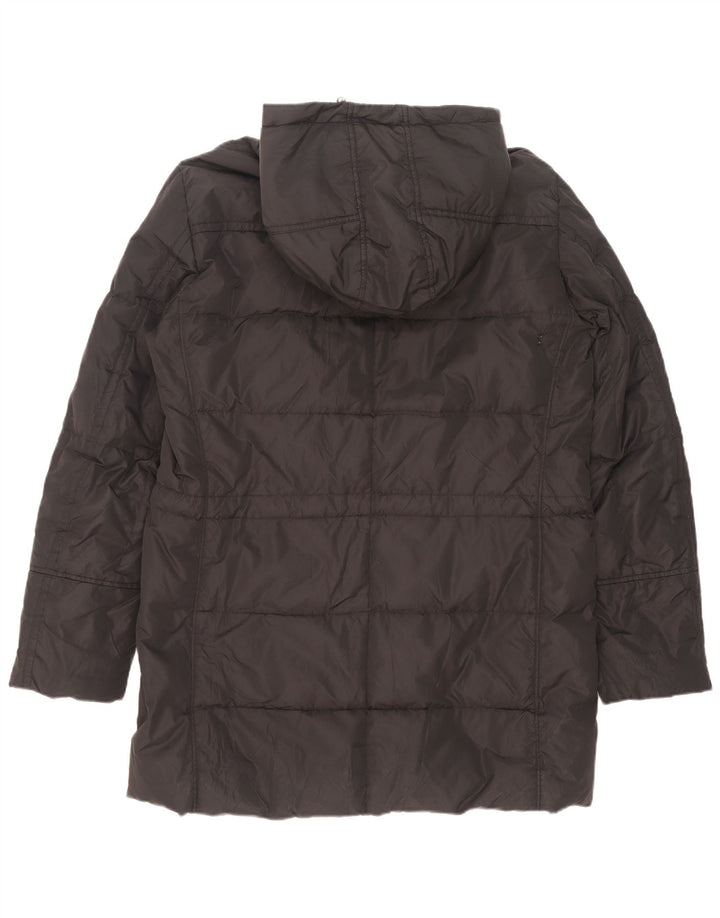 Casaco masculino acolchoado com capuz PEUTEREY UK 40 poliéster preto grande