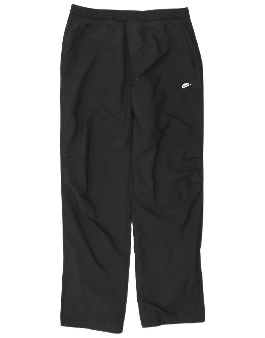 Calça de treino masculina Nike UK 44/46 grande poliéster preto