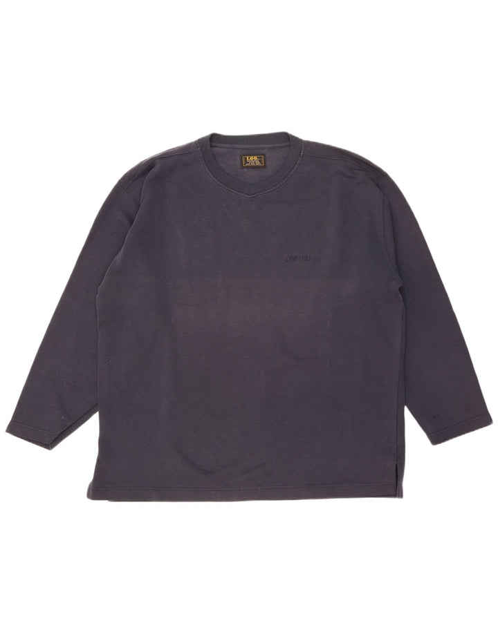 Lee moletom masculino jumper 2XL azul marinho