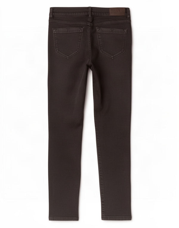 Diesel feminino Livier-Sp cintura baixa super slim jegging jeans W28 L30 preto