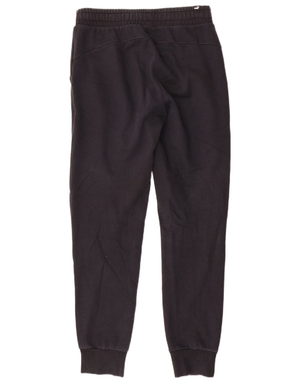 Calça de treino masculina Puma Joggers médio algodão preto