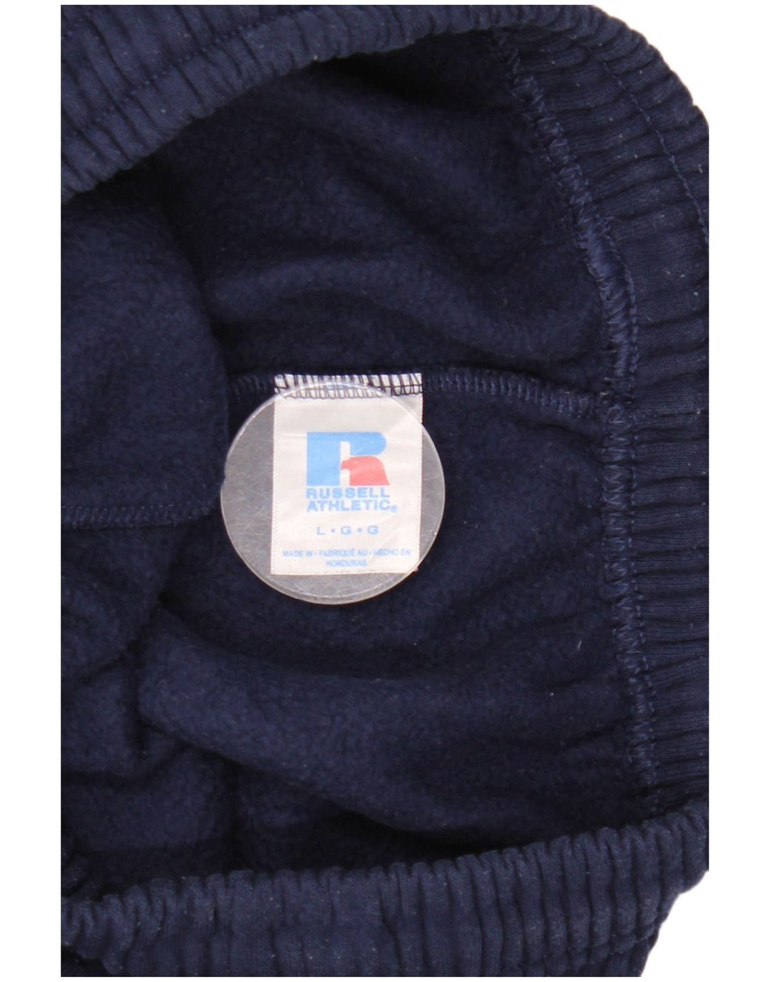 Calça de treino masculina RUSSELL ATLÉTICA Joggers grande algodão azul marinho