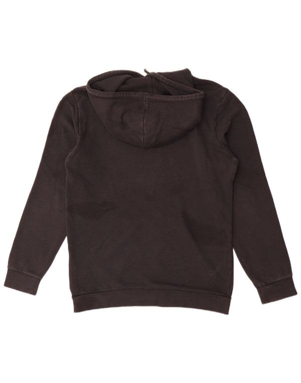 Adidas Mens Hoodie Jumper Médio Algodão Preto