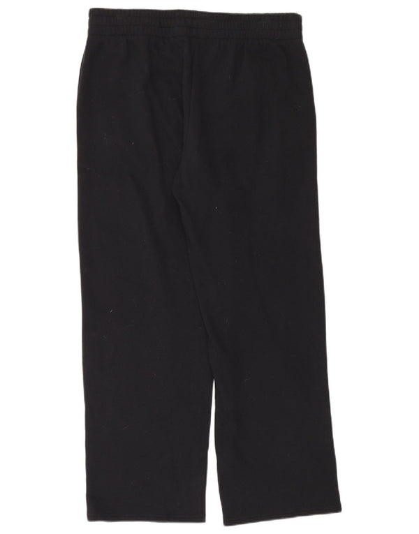 Calça de treino feminina Under Armour UK 14 grande algodão preto esportivo
