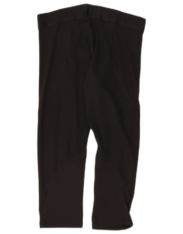 Adidas Womens Climacool Graphic Capri Leggings UK 18 XL Preto
