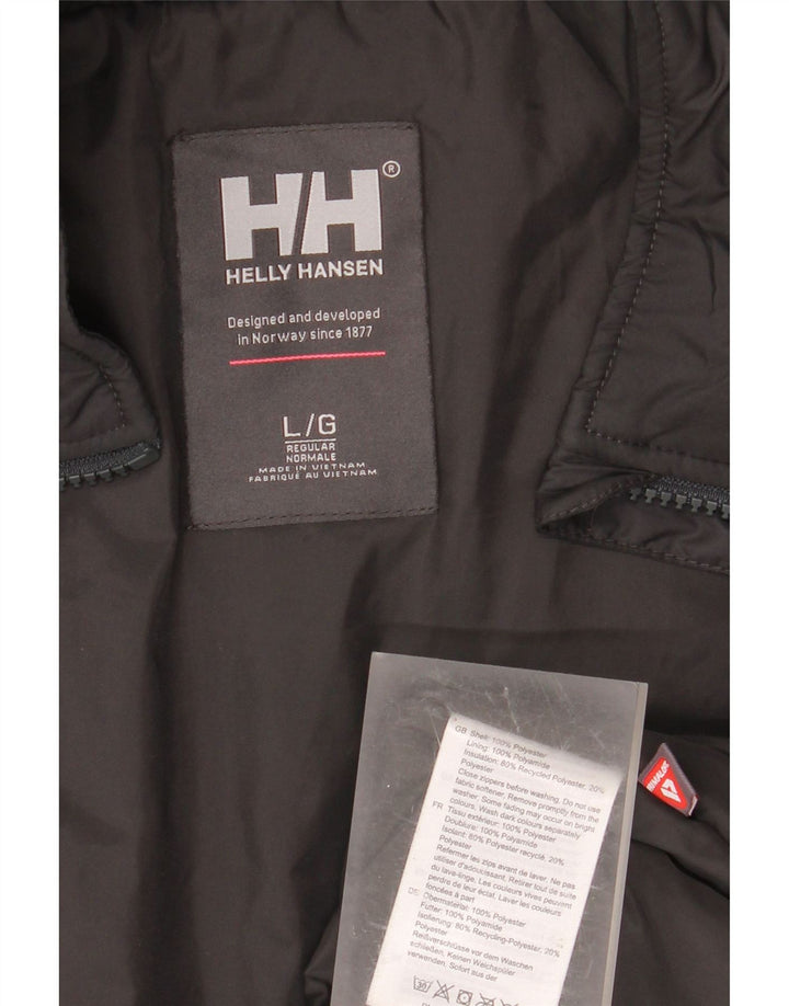 Jaqueta corta-vento masculina HELLY HANSEN de ajuste regular Reino Unido 40 grande preta