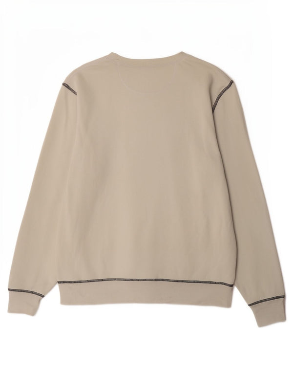 Champion moletom masculino jumper médio algodão branco