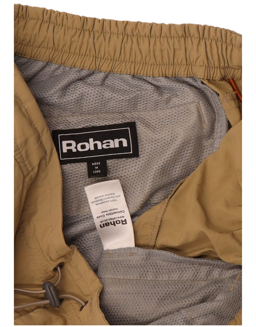 Shorts de natação masculino Rohan médio marrom poliamida