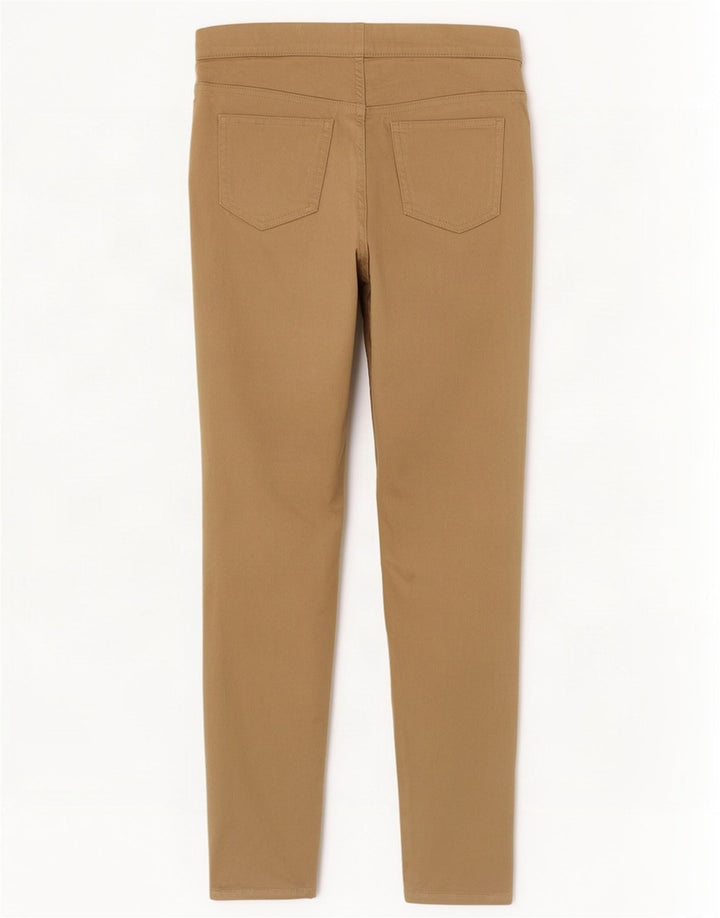 Calça jeans feminina Marks & Spencer UK 12 médio W30 L28 algodão bege