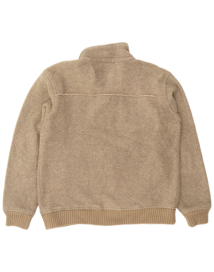 Jaqueta masculina Marks & Spencer Blue Harbor agasalho grande bege manchado
