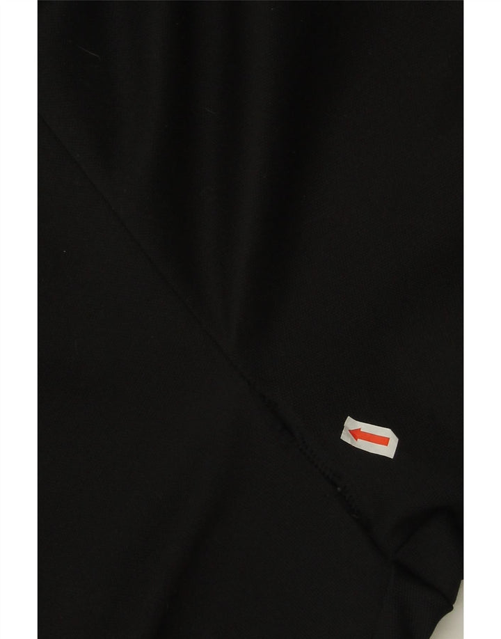 Calça de treino masculina Adidas grande poliéster preto