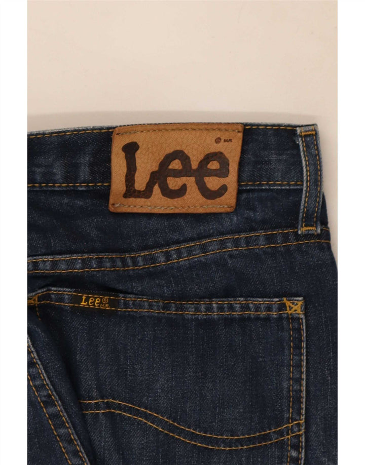 Calça jeans reta masculina Lee W30 L31 azul marinho