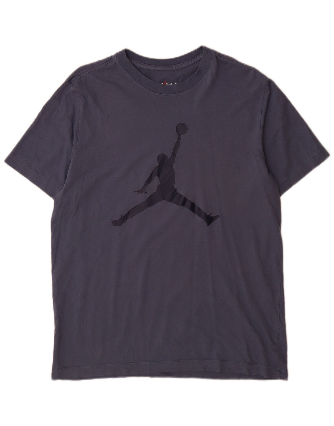 Camiseta Jordan Masculina Graphic Top Médio Algodão Azul Marinho