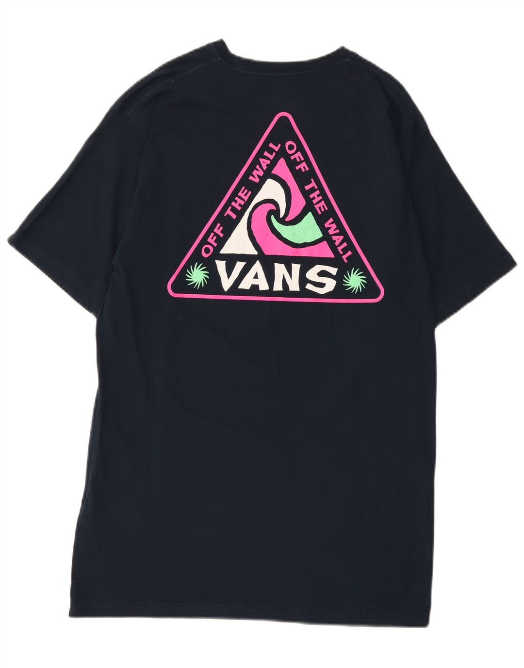 Camiseta masculina Vans Classic Fit Graphic Top Médio Azul Marinho Algodão