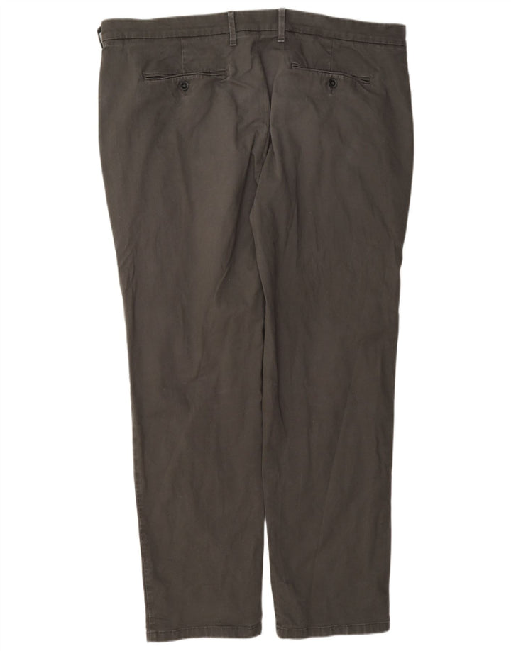 Calça Chino Masculina Marks & Spencer Regular Fit W40 L33 Algodão Cinza