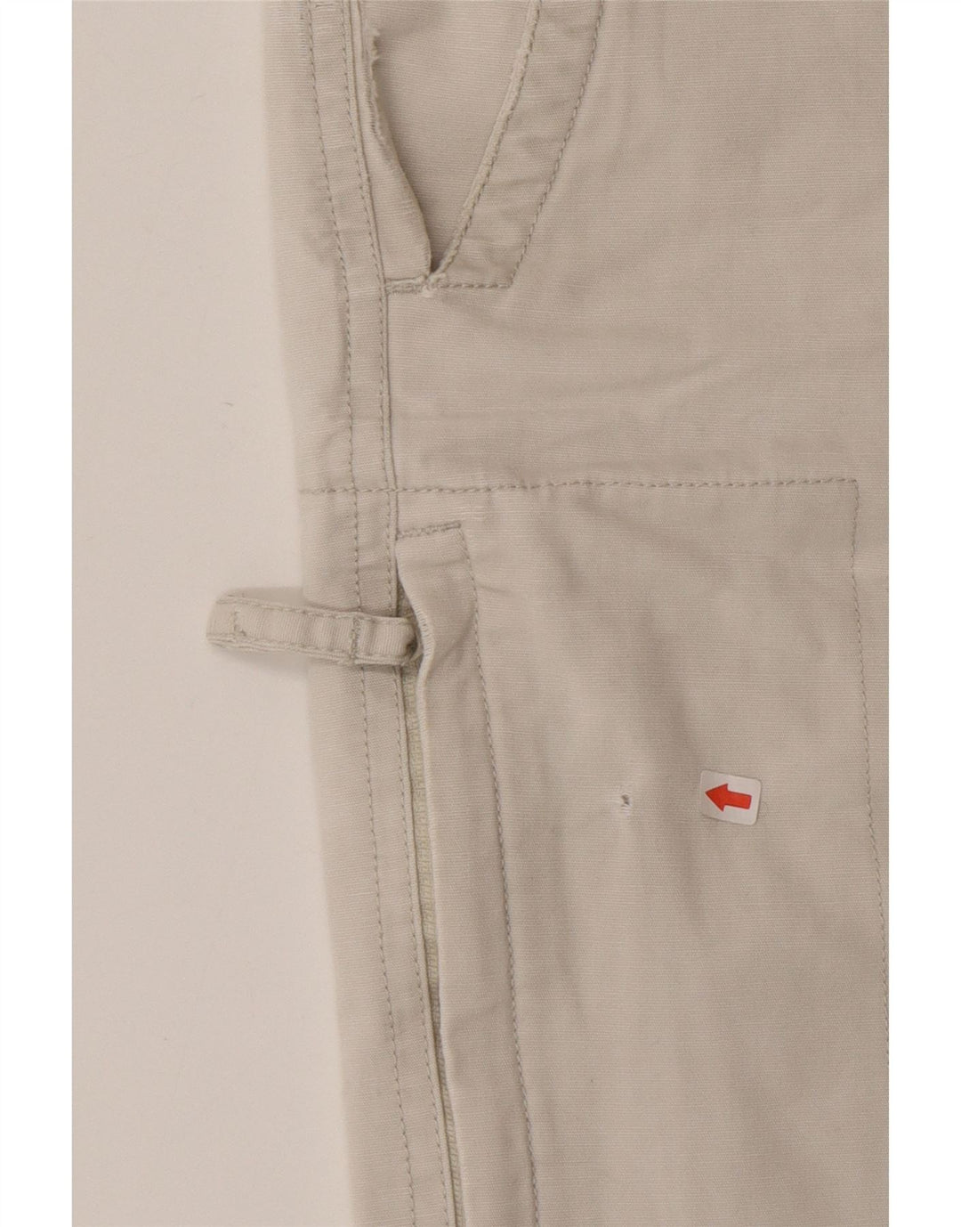 Columbia Mens Cargo Shorts W34 Grande Algodão Bege