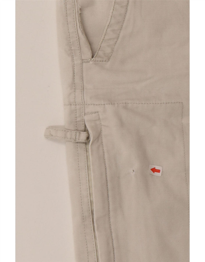 Columbia Mens Cargo Shorts W34 Grande Algodão Bege