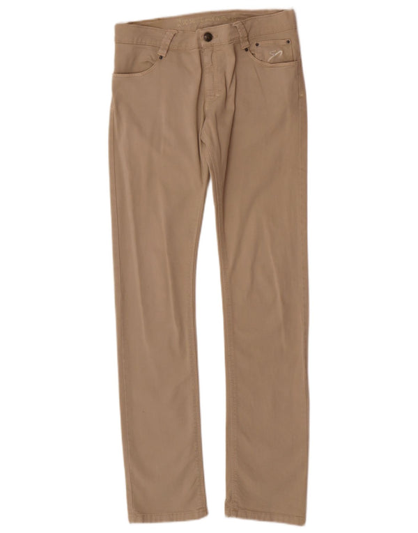 9.2 by Carlo Chionna Calças casuais para meninas 15-16 anos XL W28 L30 Bege