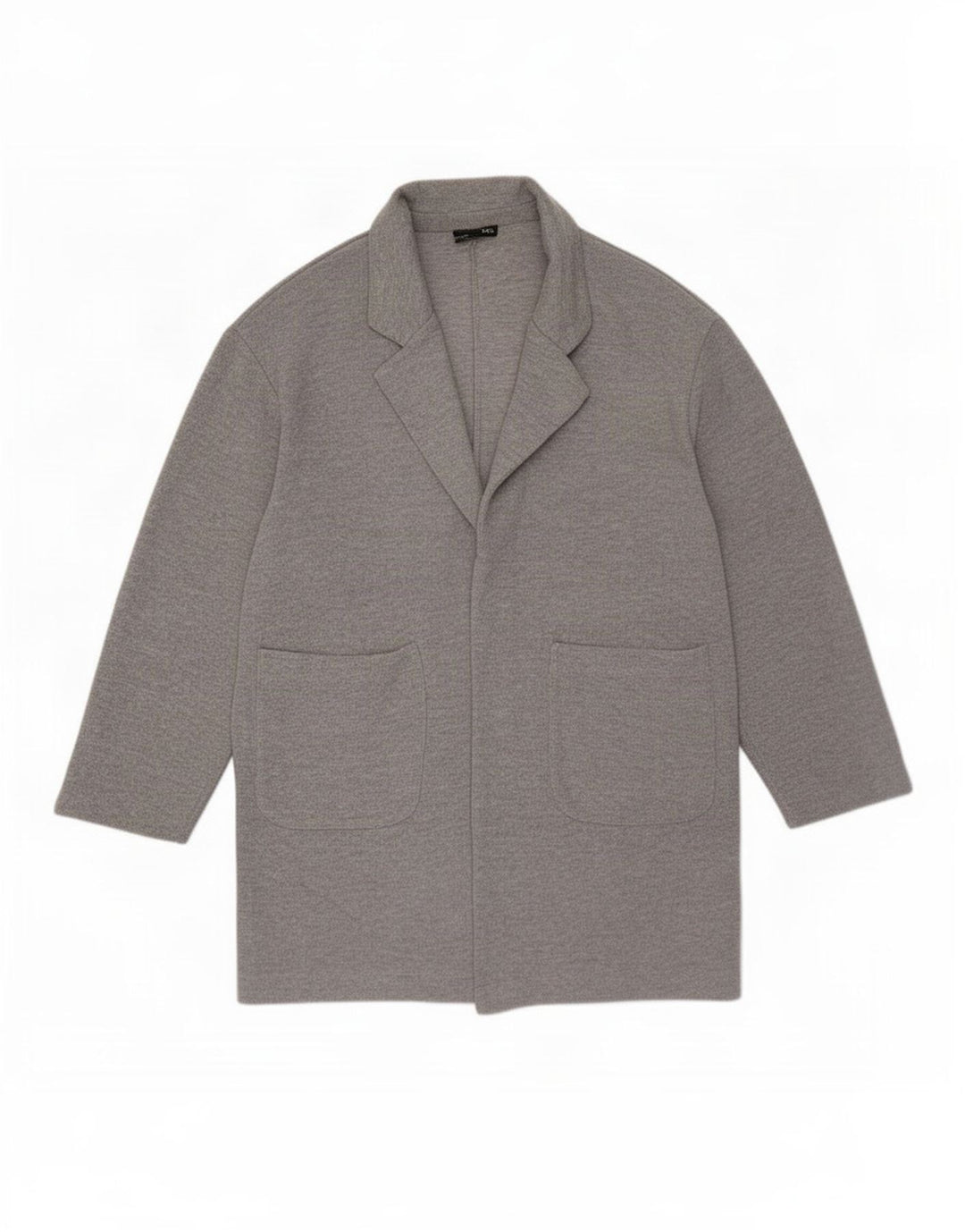Sobretudo aberto feminino Zara UK 10 pequeno cinza