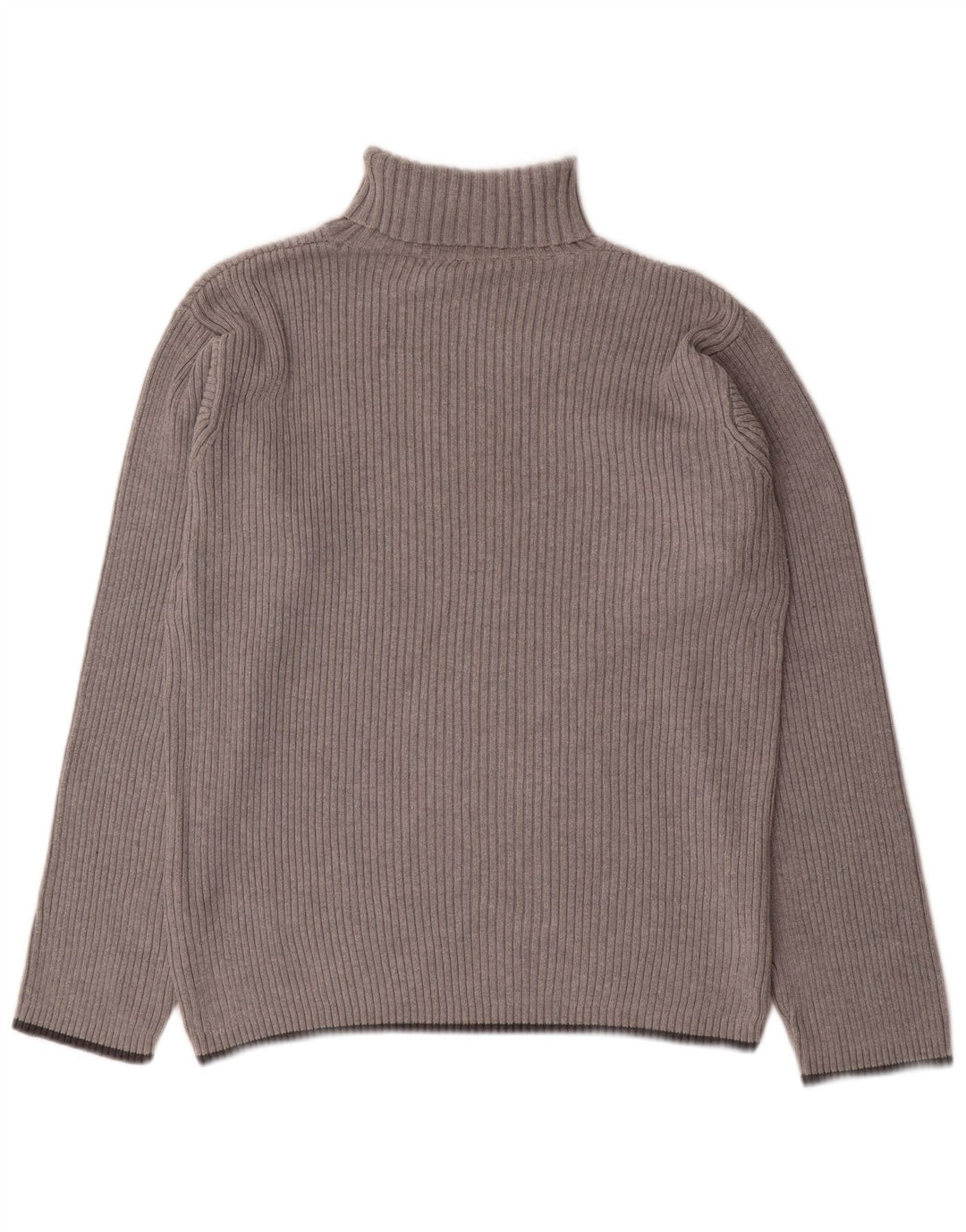 Suéter masculino TOMMY HILFIGER com gola redonda e algodão cinza grande