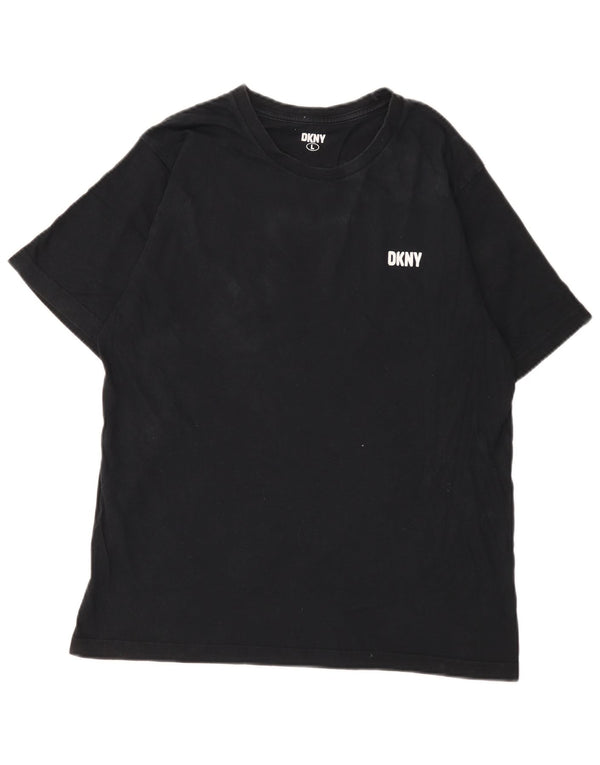 Camiseta masculina Dkny grande preta