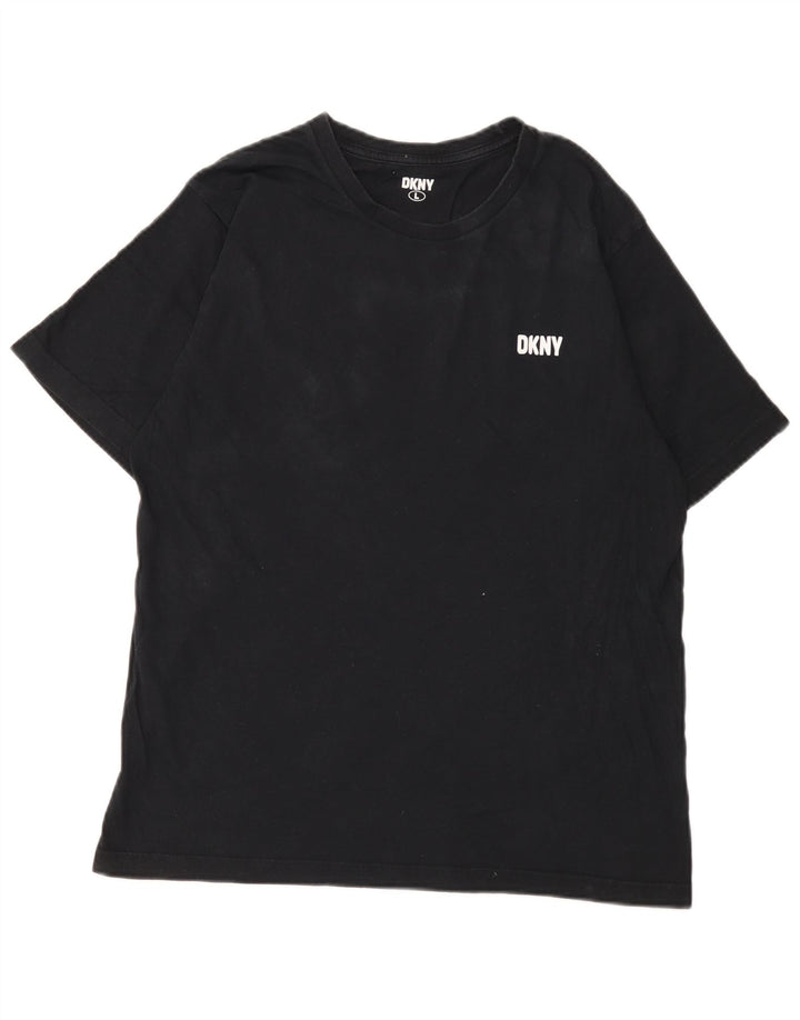 Camiseta masculina Dkny grande preta