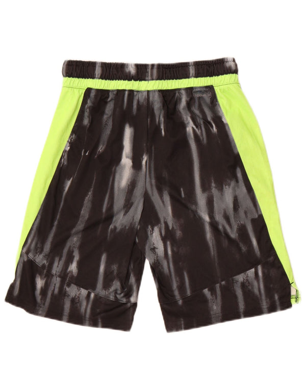 Shorts esportivos Russell Athletic Boys 14-15 anos XL preto tie-dye poliéster