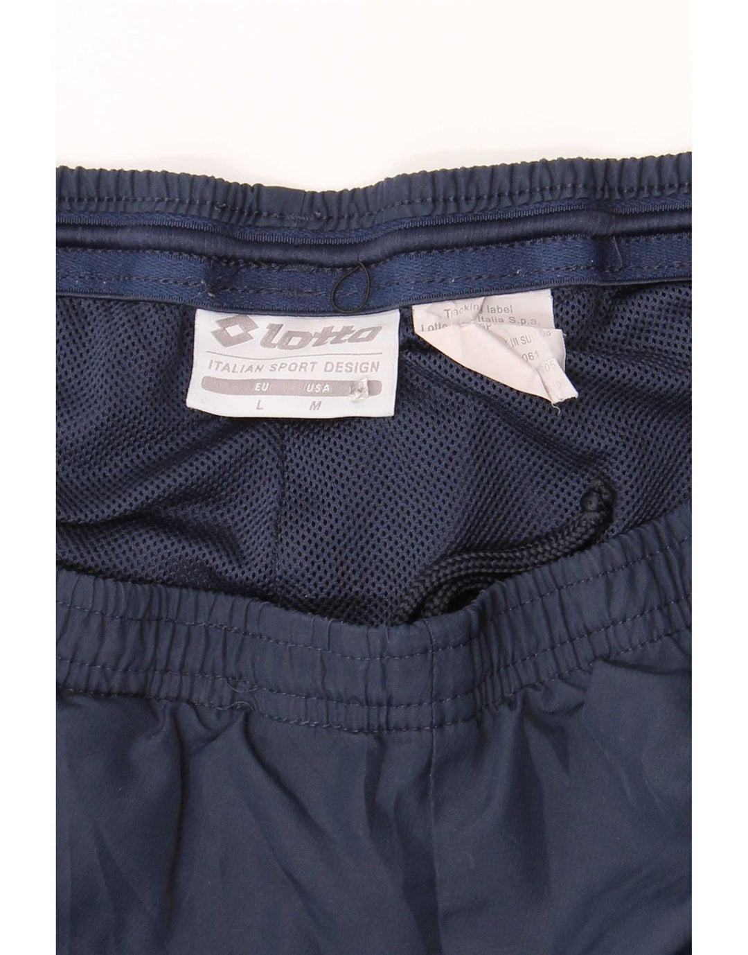 Calça de treino masculina Lotto grande azul marinho