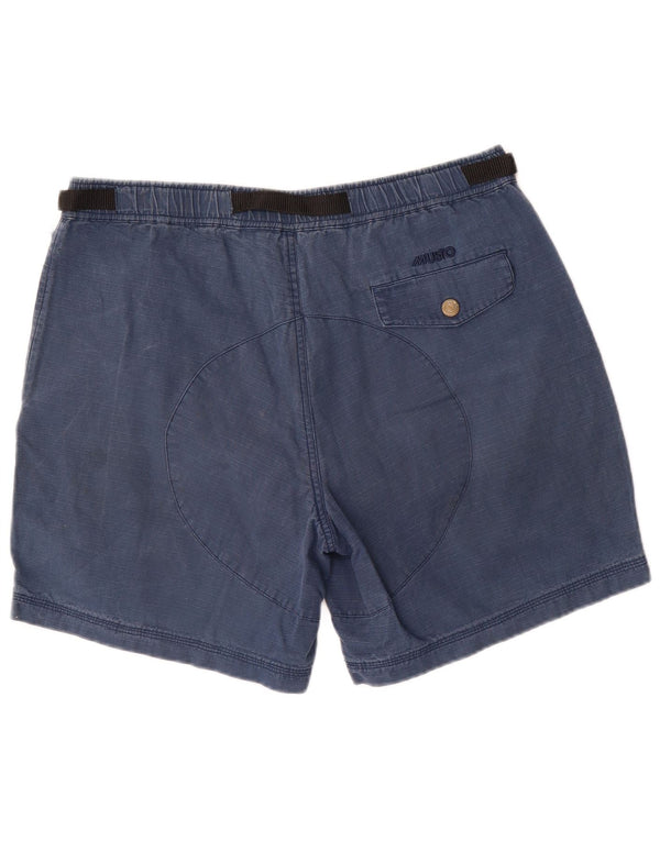 Musto Mens Chino Shorts Grande W34 Azul Marinho