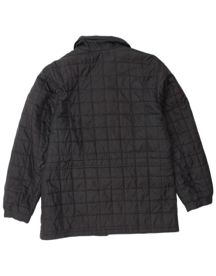 Jaqueta acolchoada feminina BELFE & BELFE UK 14 poliéster preto médio