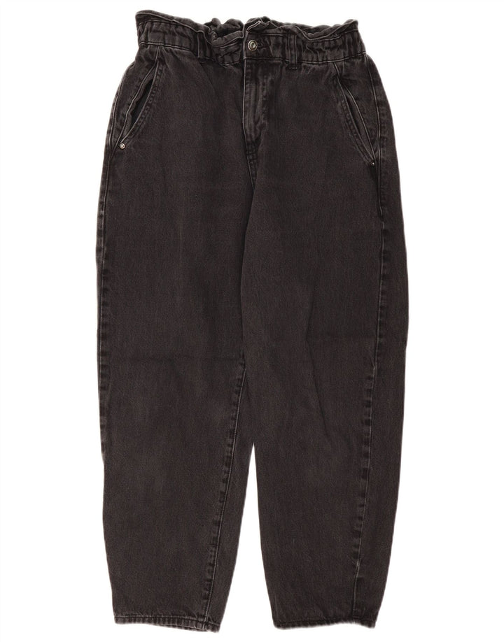 Calça jeans feminina Zara cintura alta solta EU 40 médio W30 L25 cinza