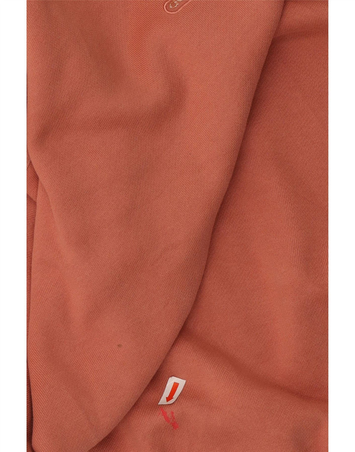 ADIDAS Womens Oversized Sweatshirt Jumper UK 12 Medium Pink Cotton