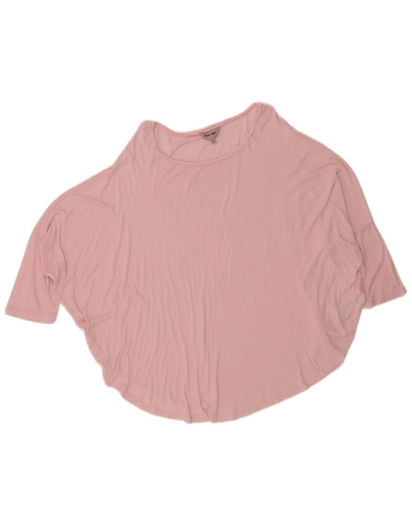 Fase Eight Feminino Batwing Top Oversized Manga 3/4 Reino Unido 18 XL Viscose Rosa