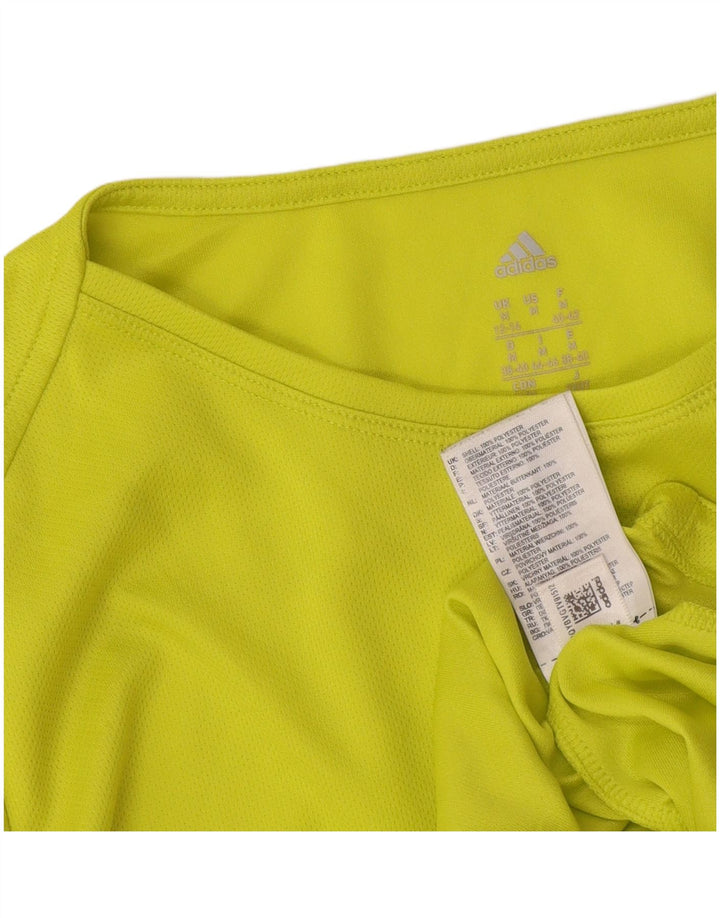 Adidas Camiseta Feminina Top UK 12/14 Verde Médio Poliéster